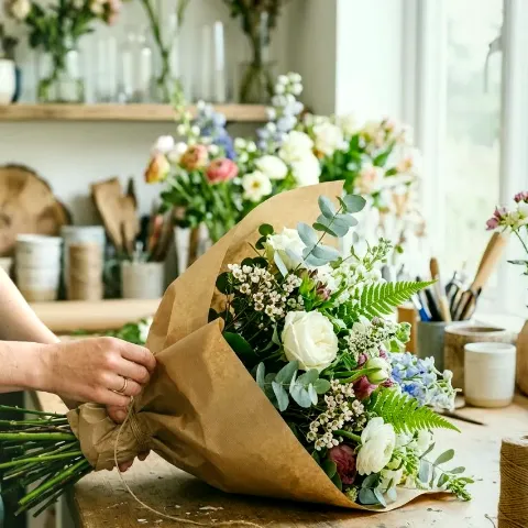 Dorn Pflaume – Blumenabo für Büros